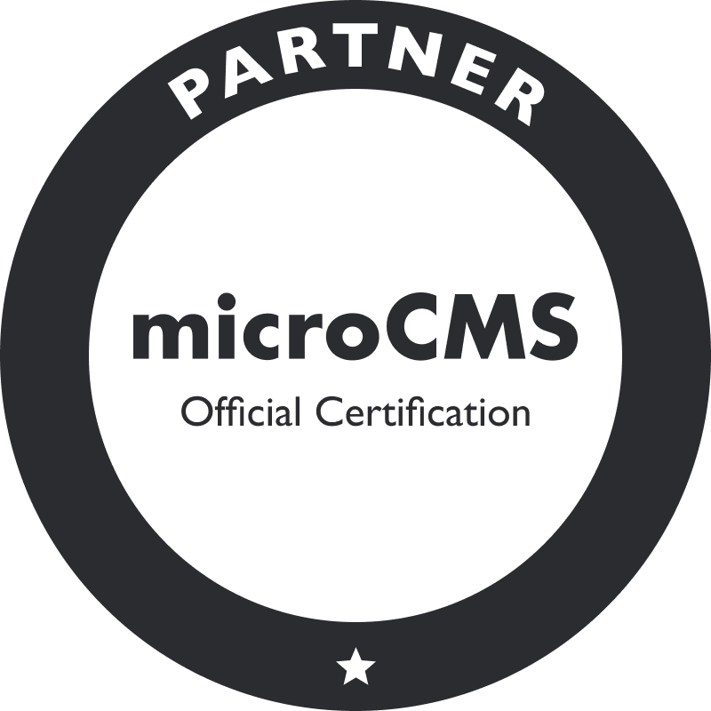 microCMS Partner Official Certification